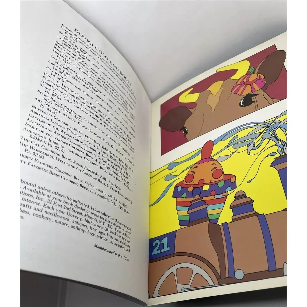 Dover Classic Stories Coloring Book A Child's Garden of Verses Kids Poetry‎ Book